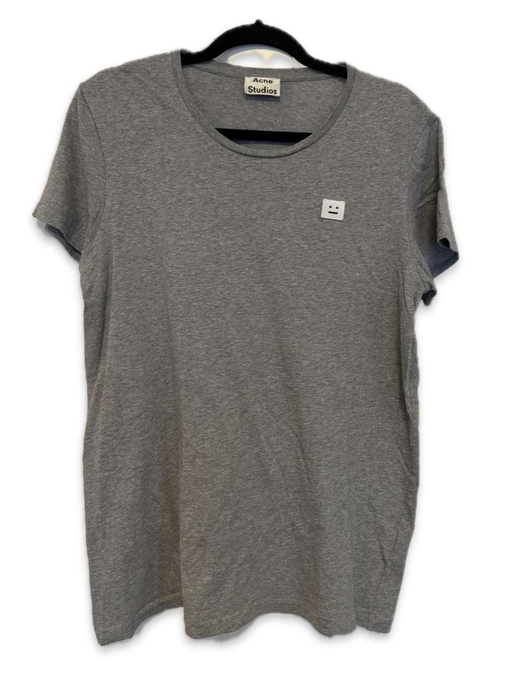 Acne Studio Grey Crew Neck T-Shirt | Men Size M